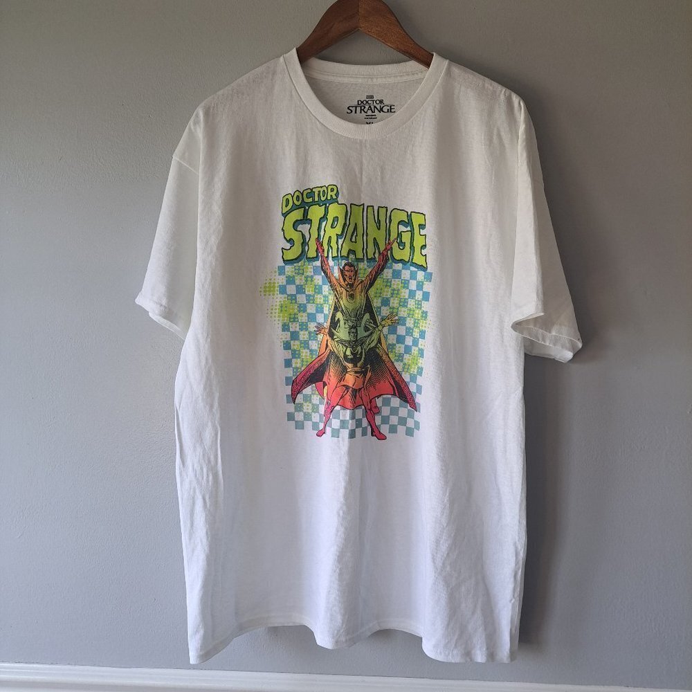 Marvel Comics Doctor Strange XL Cotton‎ Graphic T-Shirt Crew Neck